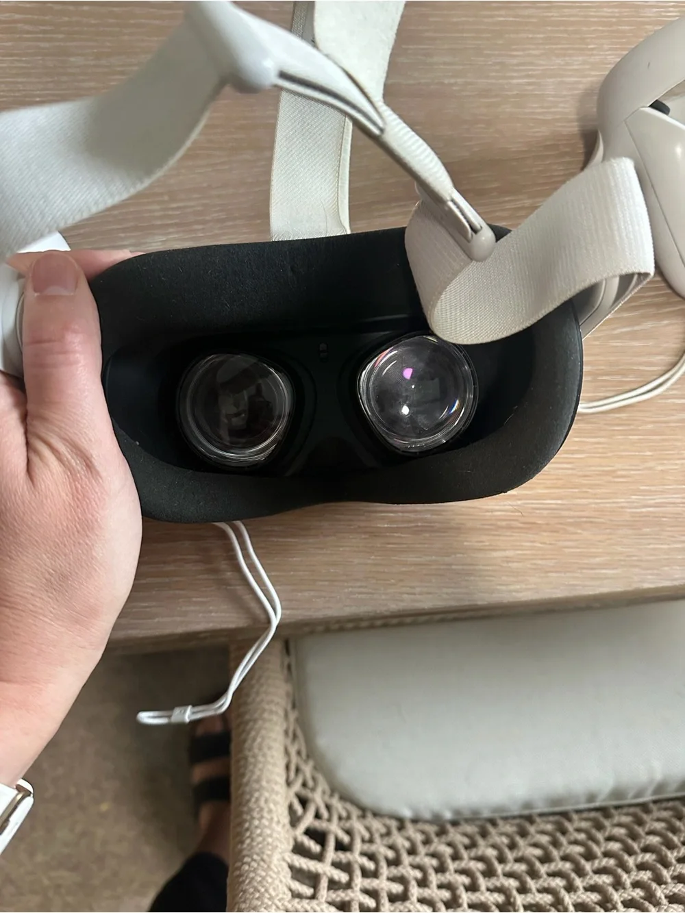 Meta Quest 2 White Standalone VR Headset with Controllers